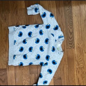 Cookie Monster h&m sweatshirt 2T